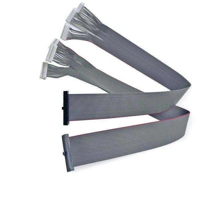 Xe ô tô Flat 1.27mm Pitch Ribbon Cable IDC Connector To JST Wire Harness