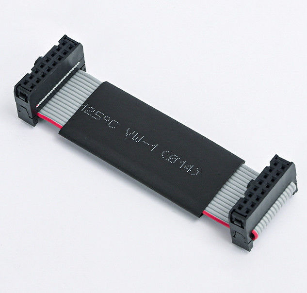 26 Pin 34 Pin Ribbon Cable Assembly IDC Với 2.54mm IDC TO IDC Socket Black Tube