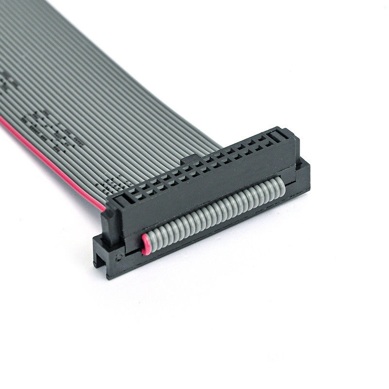 26pin IDC Flat Ribbon Cable Assembly với giải tỏa căng và 2.54mm IDC đến IDC Socket