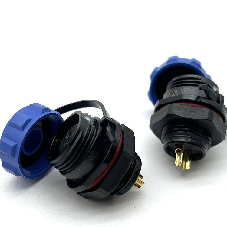 Máy kết nối dây tròn chống nước 2 3 4 5 6 8 10 12 Pin Male Female Plug Connector