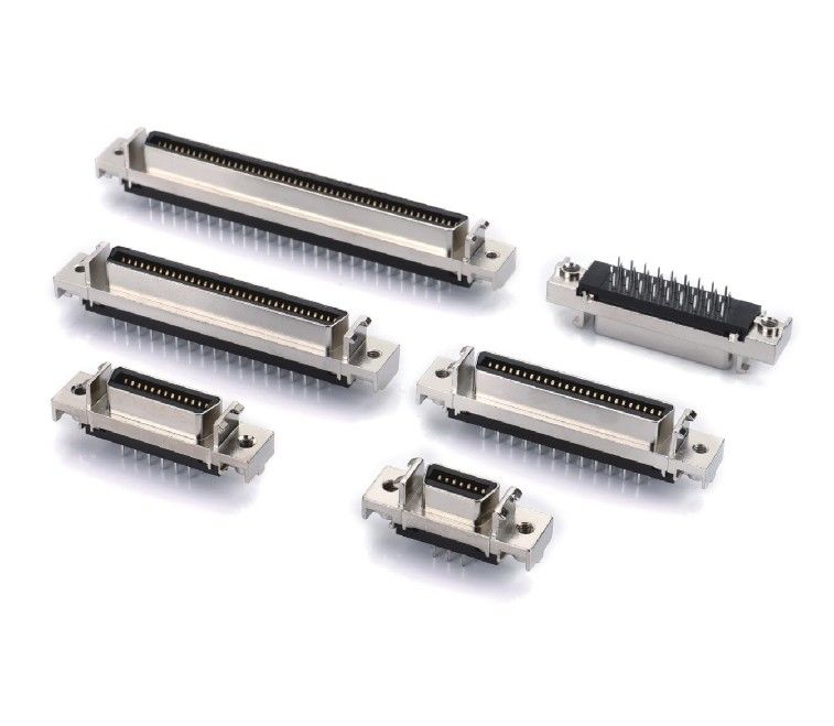 MDR PCB trực tiếp SCSI Connector 14 20 26 36 50 Pin 68 Pin 100 Pin