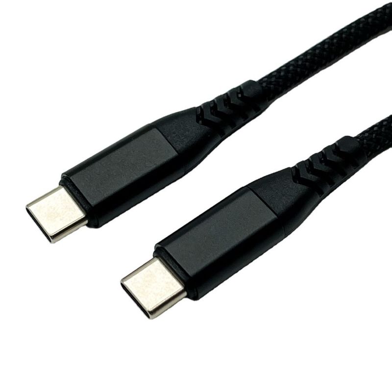 Đen UL2725 cáp USB loại C USB 2.0 một đầu nối nam với mạ vàng