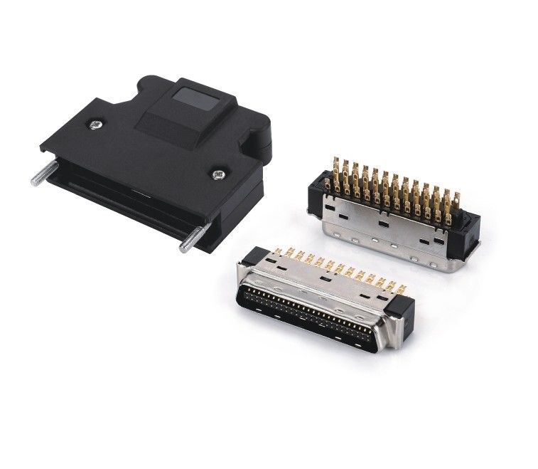 SCSI Connector 14 20 26 36 50pin Solder Male SCSI Connector với vít