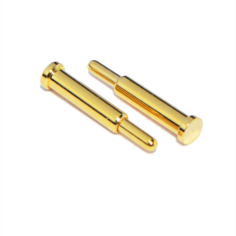 10.65mm đồng pin mùa xuân tải loại SMT kim vàng Pogo pin cho kết nối nhiệt độ