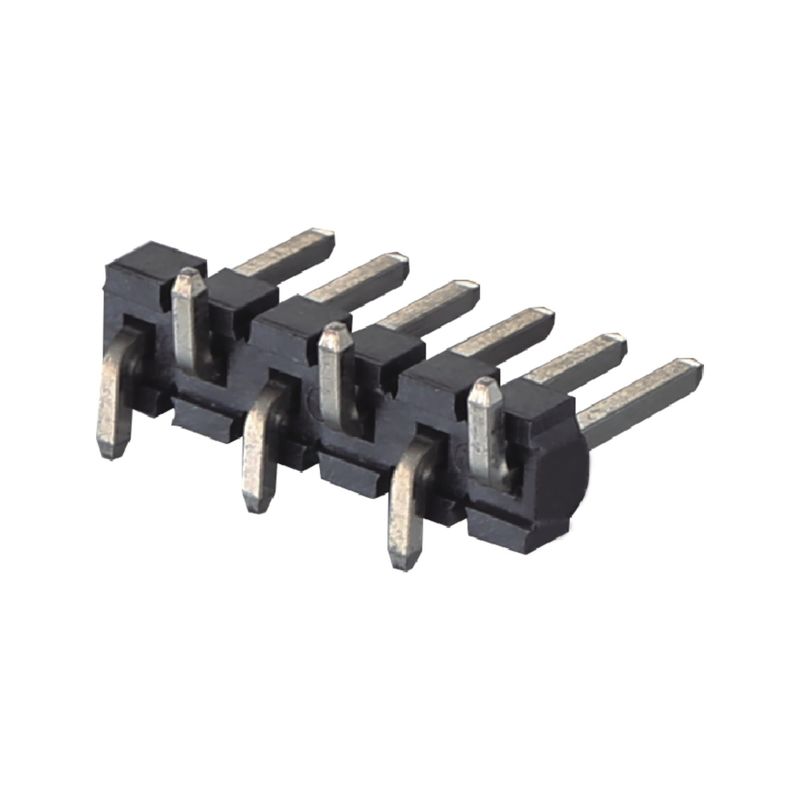 3.96mm Bọc vàng PCB Pin Header Connector Single Row SMT Type 2 - 20 Pin H3.2mm
