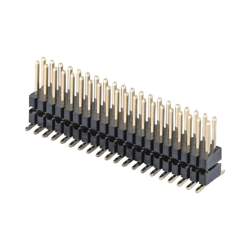 1.27mm nhựa kép 2 - 100 Pin Header Connector H2.5mm DIP SMT loại PCB