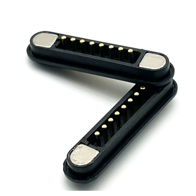 8pin kết nối từ tính nam nữ Pogo Pin kết nối cho bảng PCB