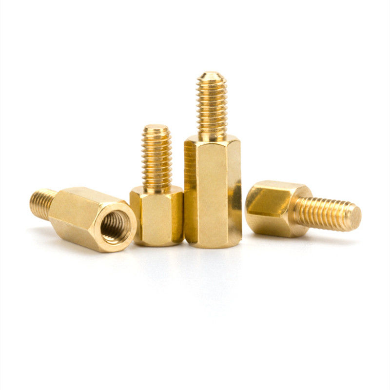 Đơn vị hóa PCB spacers đồng Threaded Hexagon Studs M2.5 M3 M6 nam nữ đứng
