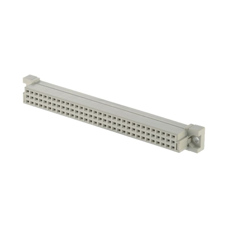 Din41612 IDC Connector nữ 64 chân qua lỗ 2.54mm Pin Connector
