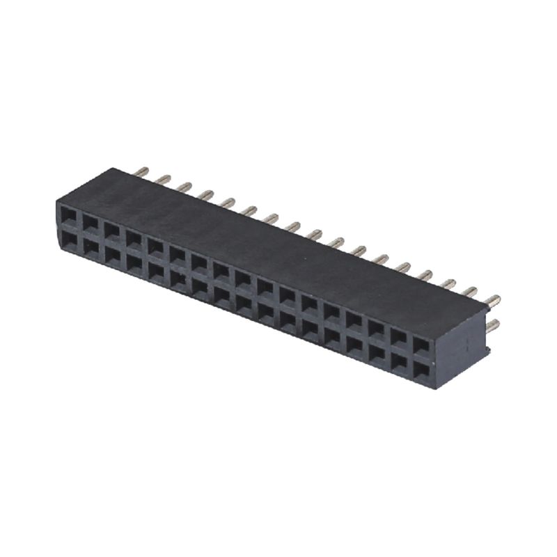 2.0mm H4.3mm DIP Header nữ thẳng dip 2x2 2x40pin nữ đầu đầu nối