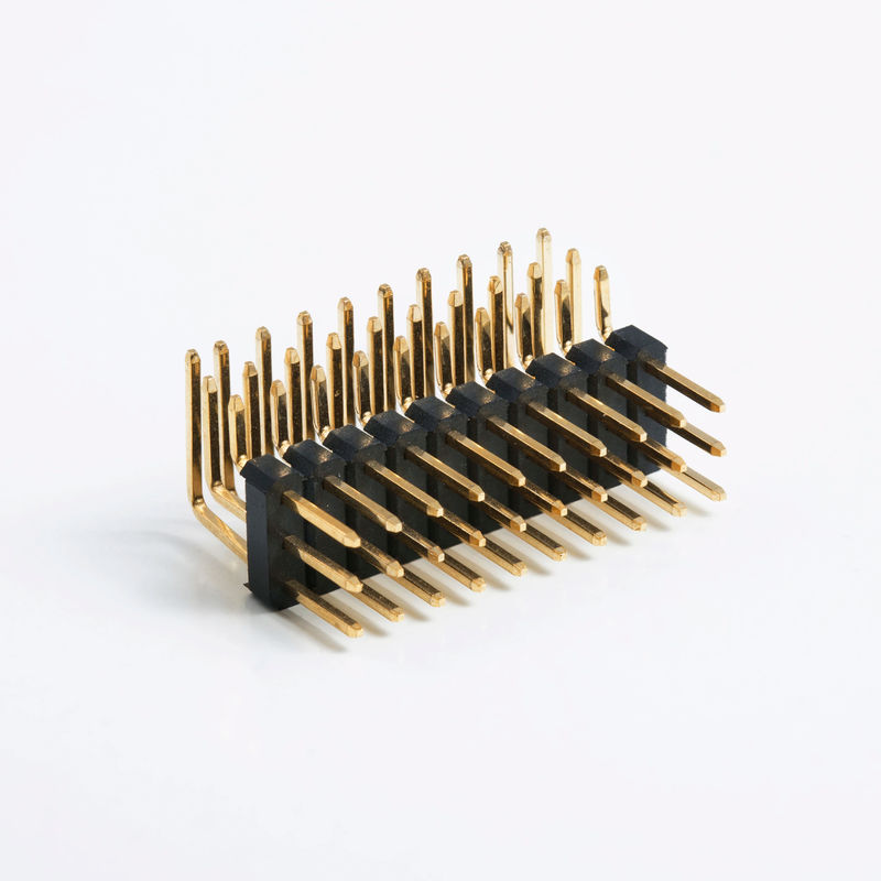 Vàng bọc 2.0mm Board To Board Header Connector 3 - 120 pin PCB Male Pin Connector