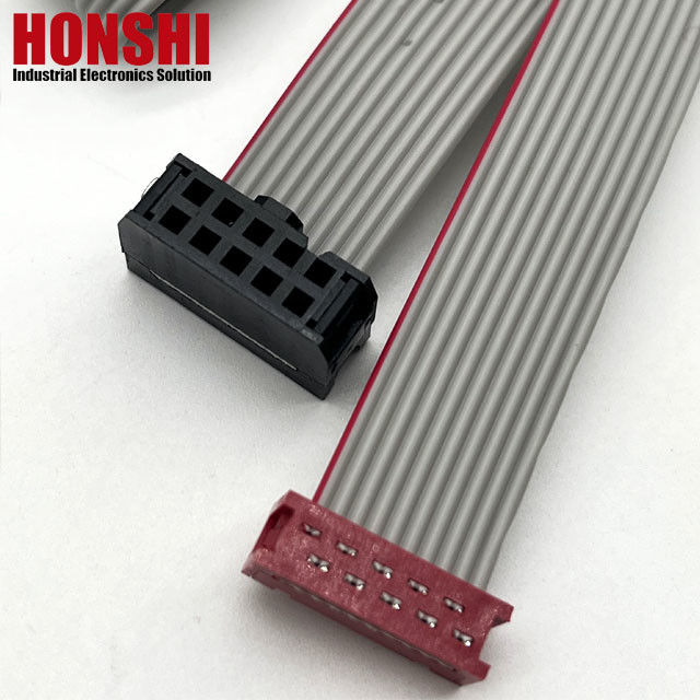 UL2651 Cáp phẳng với đầu nối IDC 8 10 20 30 34 36 40 64 Pin Ribbon IDC Cable