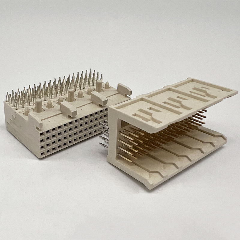Máy kết nối Hard Metric 2.0mm 24pin 48pin 72pin 96pin Press-Fit Type DIN41612
