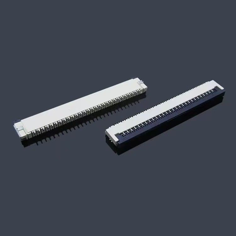 Back Flip Front SMT ZIF Flip FPC Connector 4-60 Pin FPC/FFC 0.3/0.5/1.0 mm Pitch FPC Connectors