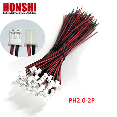 Cây dây chuyền điện tùy chỉnh UL1007 24Awg JST PH2.0 Connector
