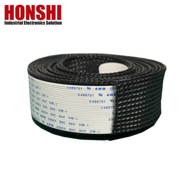 Cáp băng FFC Flat tùy chỉnh UL20624 80c 60v 40 Pin FPC Cable cho ô tô