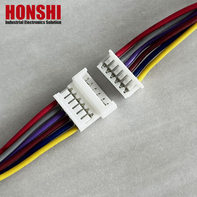 UL1007 Bộ lắp ráp dây chuyền dây 2 pin 6 pin 8 pin Bộ lắp ráp cáp điện tùy chỉnh