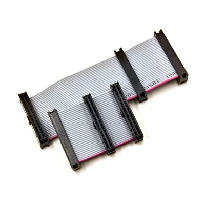 2.0mm 40 Pin IDC Flat Ribbon Cable Assembly với dây dẫn đồng nhựa