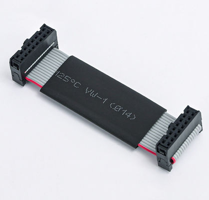 26 Pin 34 Pin Ribbon Cable Assembly IDC Với 2.54mm IDC TO IDC Socket Black Tube