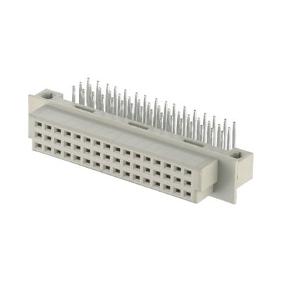 48 Pin Din 41612 kết nối 2.54mm góc phải kết nối nữ thông qua lỗ 3 * 16Pin