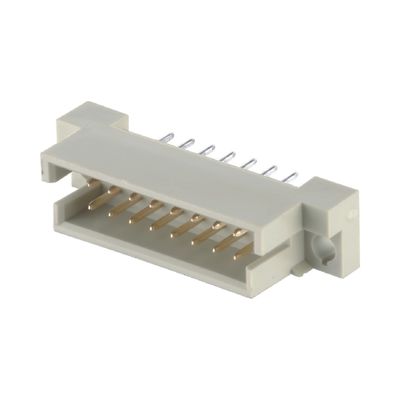 DIP Din 41612 Connector 2.54mm 16 Pin Male Pins Connector 3AMP Đánh giá hiện tại