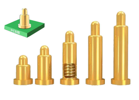 SMT Type Pogo Pin 2mm vàng Palted SUS304 Spring Pogo Pin