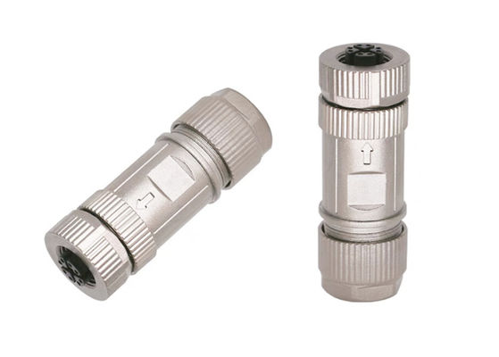M12 X Code Connector Ethernet 8 Pin Male Female Plug Connector Bộ vít