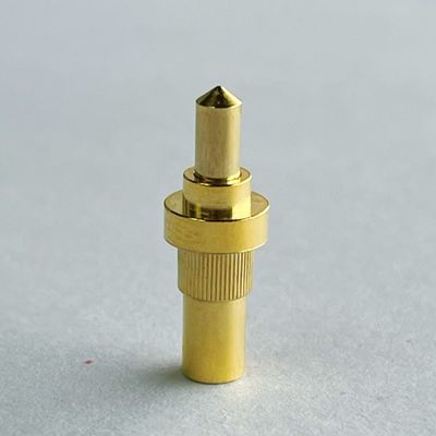 Pogo Pin Connector Spring 1A 3A 10A Vàng đồng M8 M4 M3 M2 Vòng trục dẫn dây thử nghiệm